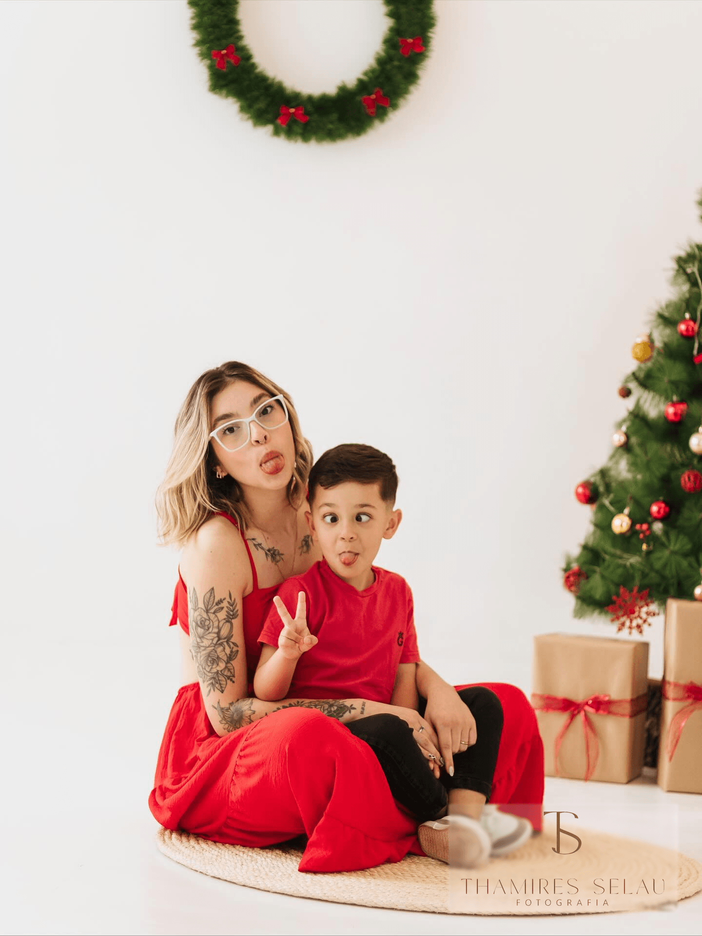 Luz de Natal — Retrato